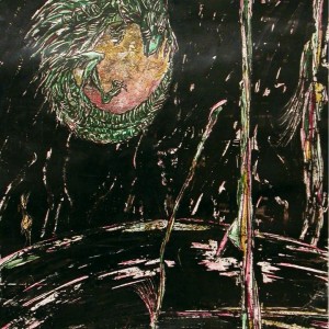 Holdrabló / Moonthief (1994, akvarell, 25 cm x 35cm)