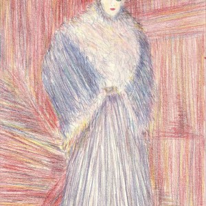 Bundás nő / Woman in Fur Coat